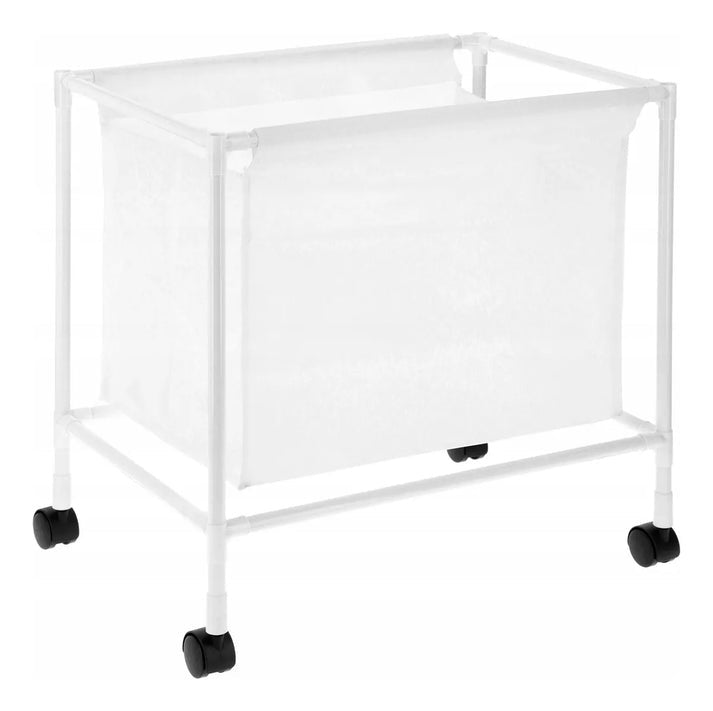 Coș de depozitare pentru jucării cu roți, organizator multifuncțional, 53 x 36 x 54 cm