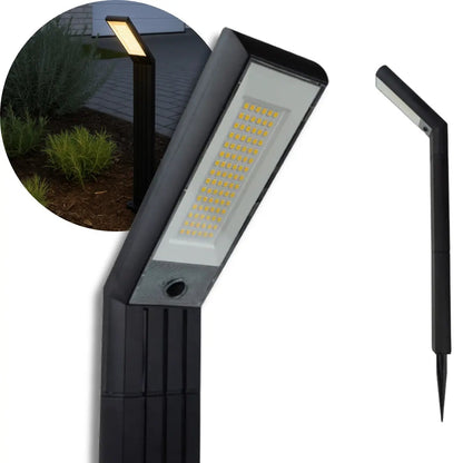 Lampa solara de gradina/perete cu 90 de led-uri, 3 moduri iluminare, impermeabil, inaltime 1M