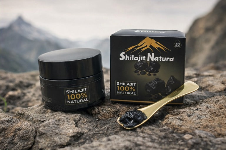 Shilajit Natura 100% Pur – Rășină Himalayană de Energie și Vitalitate