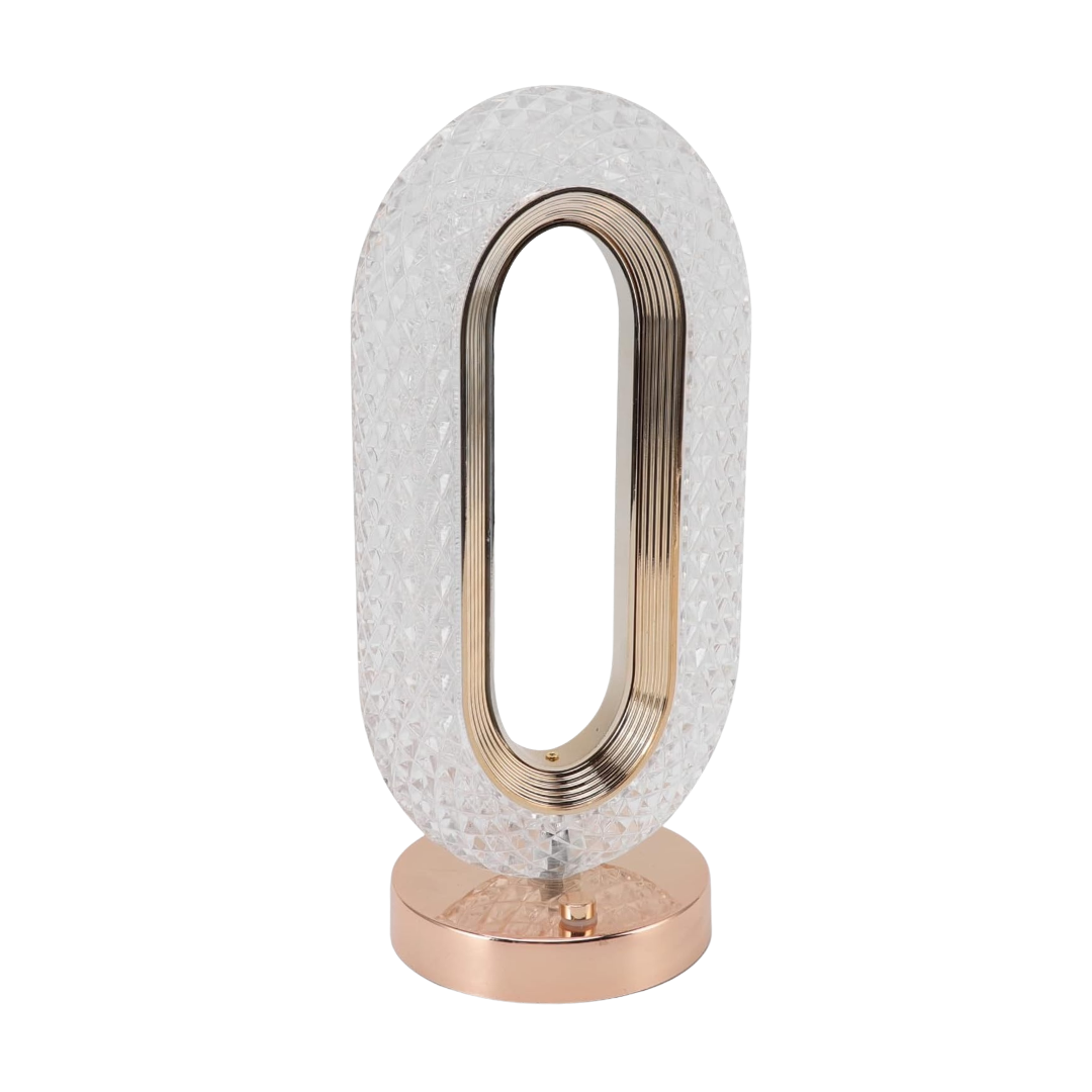 Lampă LED Cristal, Lumina Ambientală 3 Culori