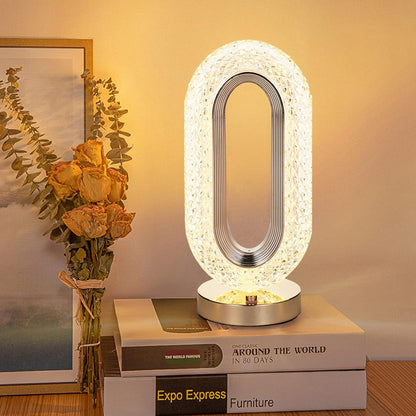 Lampă LED Cristal, Lumina Ambientală 3 Culori