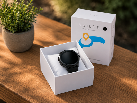 Smartwatch pentru copii cu GPS Tracker, rezistent la apă, cartelă SIM, apel video 4G