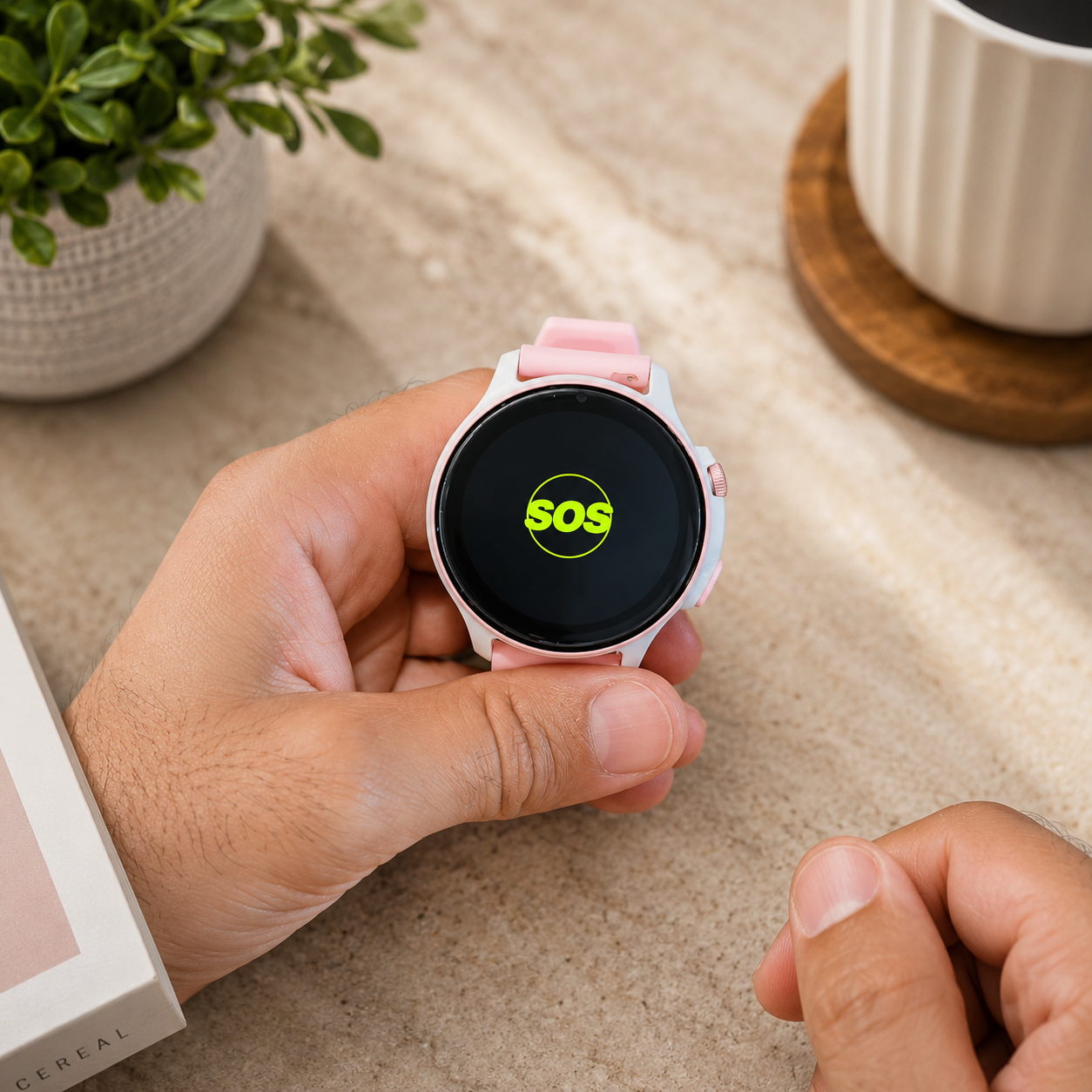 Smartwatch pentru copii cu GPS Tracker, rezistent la apă, cartelă SIM, apel video 4G