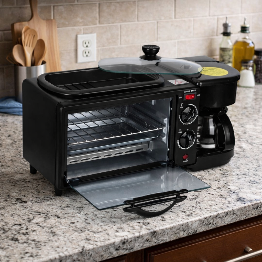 Aparat Multifuncțional pentru Mic Dejun 3 in 1