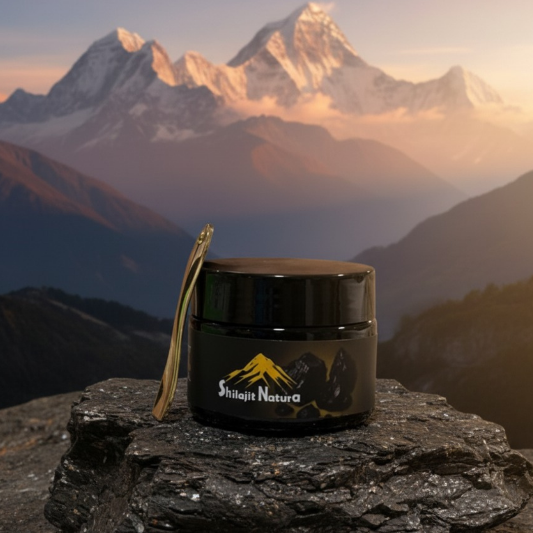 Shilajit Natura 100% Pur – Rășină Himalayană de Energie și Vitalitate