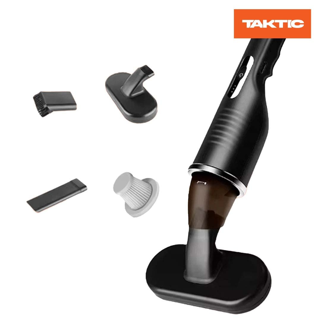 Mini Aspirator Auto Portabil 80W – Fără Fir, USB, 3 Capete pentru Orice Colț