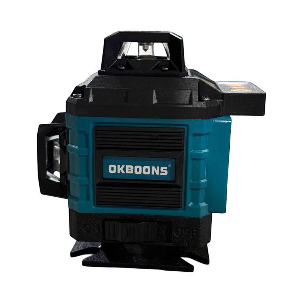 Nivelă Laser Profesională 3D (16 Linii Verzi) - 2 Baterii Reîncărcabile Incluse