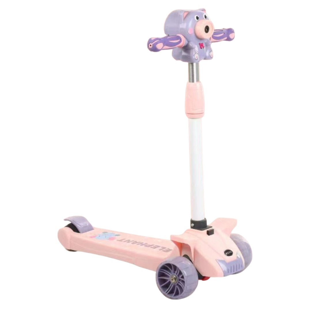 Trotinetă cu Bule de Săpun – Model Cățeluș Interactiv cu Lumini și Muzică pentru Copii